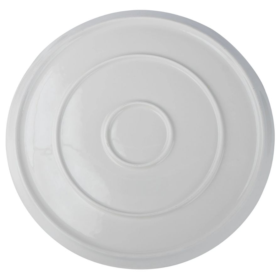 Тарелка Blue Blanc без полей, фарфор 1